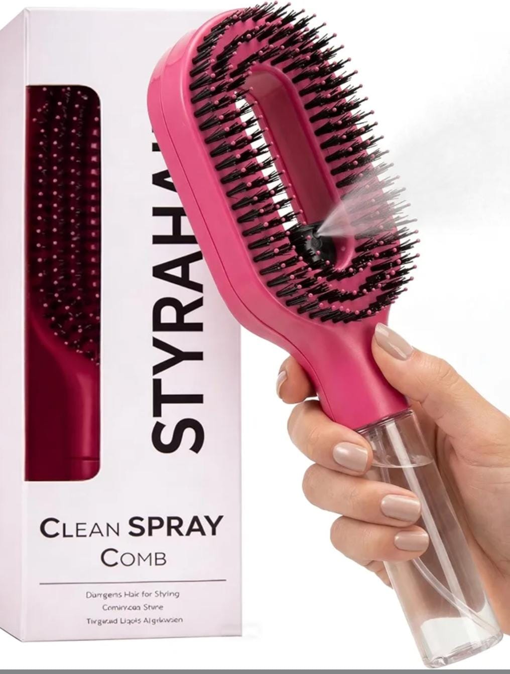 Styrahair Clean Spray Combs (2-in-1)